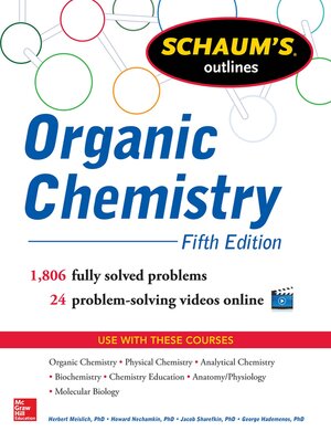 Schaum's Outline of Organic Chemistry - ebook
